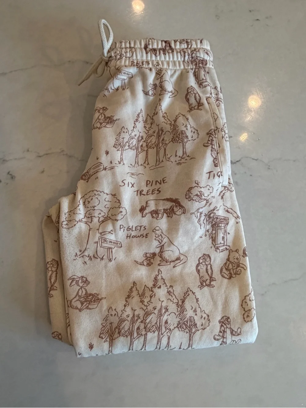 Kids Winnie the pooh Print joggers Pants